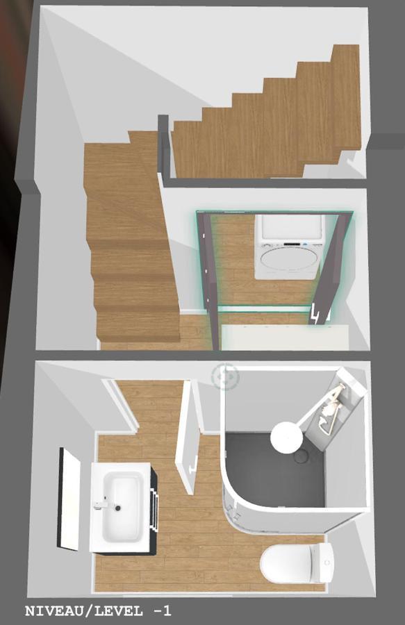 Maisonnette Le Faubourg - Centre Ville, Terrasse Et Netflix Belfort Exterior foto